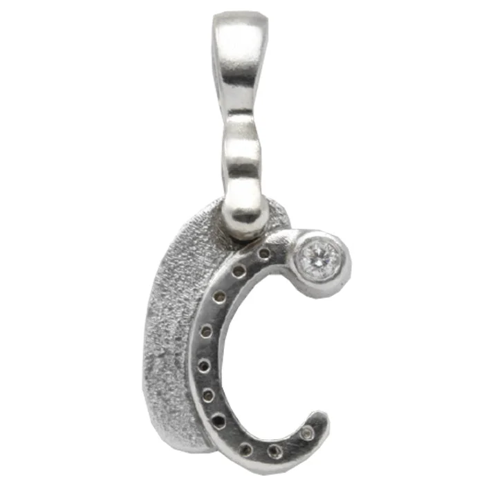 Alex Sepkus Letter C Pendant Necklace with Bail - M-CP