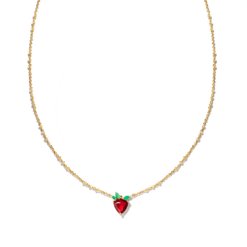 Kendra Scott Strawberry Short Pendant Necklace