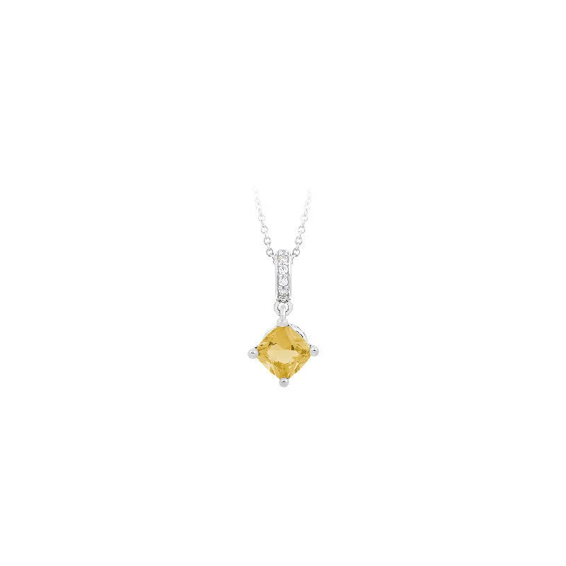 Amelie Citrine Pendant