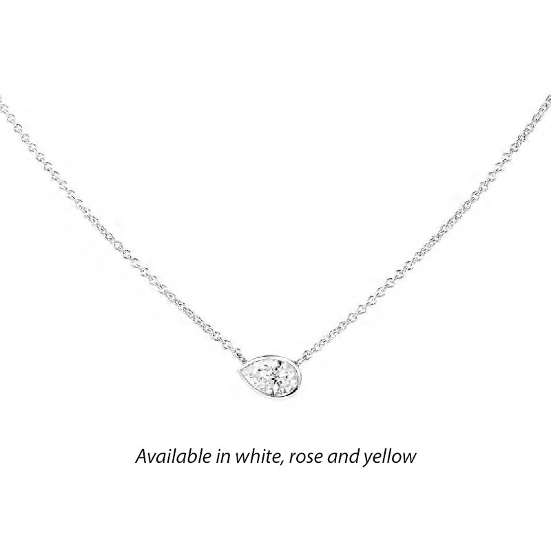 Forevermark Tribute™ Pear Diamond Necklace