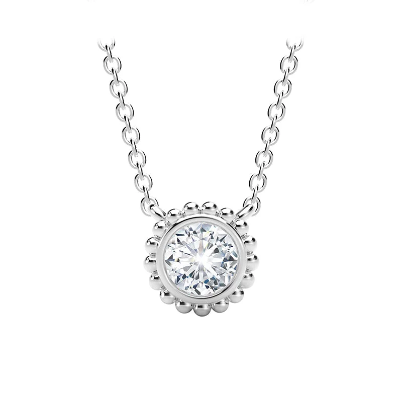 Forevermark Tribute™ Round Diamond Beaded Necklace