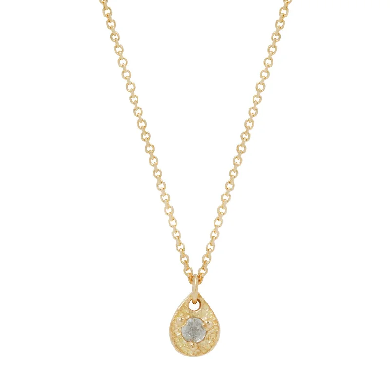 Diamond Drop Necklace