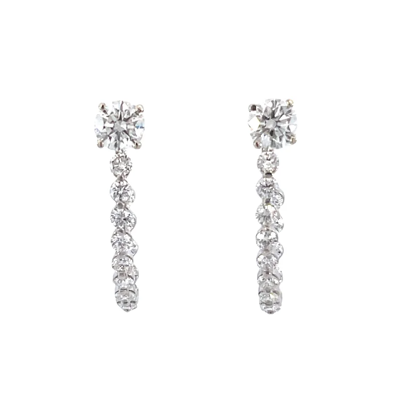 14KW Diamond Earring Jackets