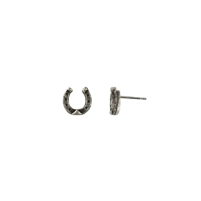 Horseshoe Symbol Studs