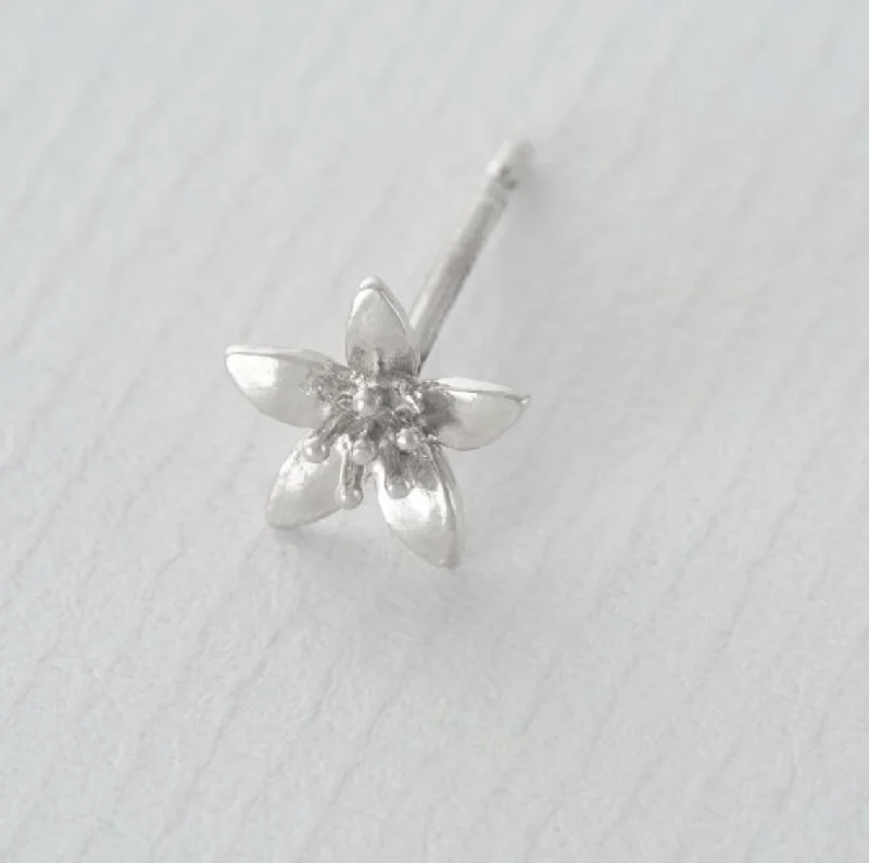 Lemon Blossom Single Stud Earring