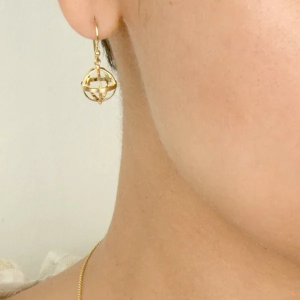 Mini Cage Earrings