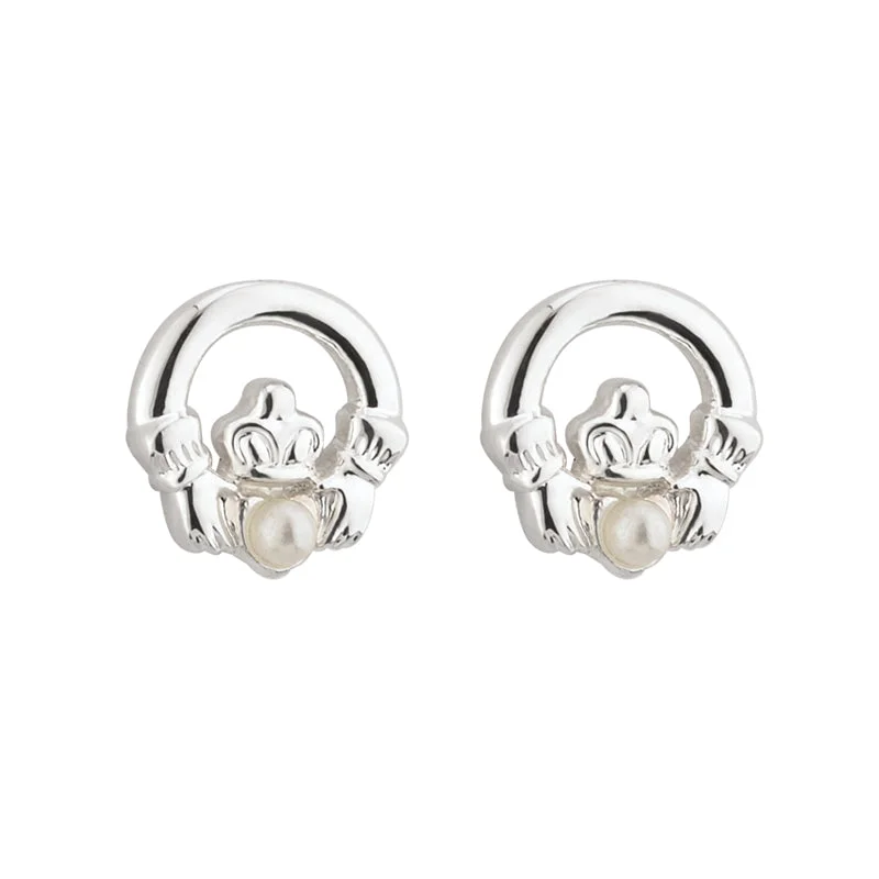 Communion Claddagh Earrings