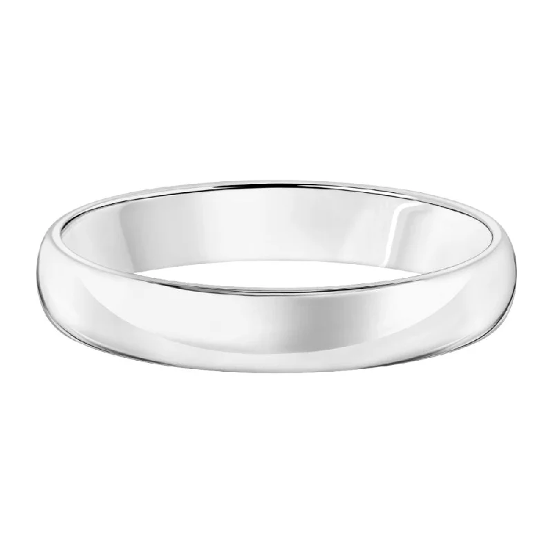 14k Plain Gold Wedding Band 4mm