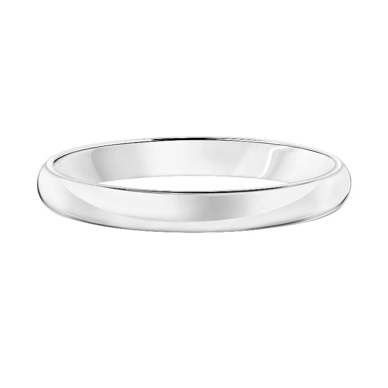 14k Plain Gold Wedding Band 3mm