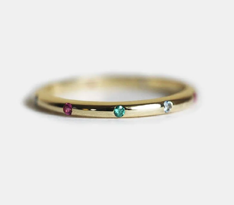 Birthstone Ring, Wedding Ring