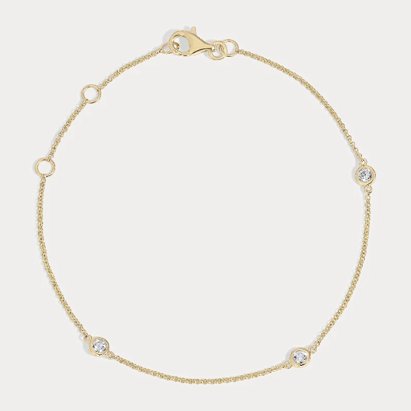 Dainty Bezel Bracelet