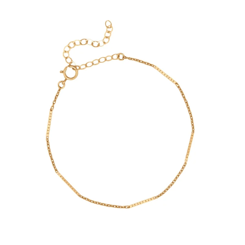 Everly Thin Gold Chain Bracelet