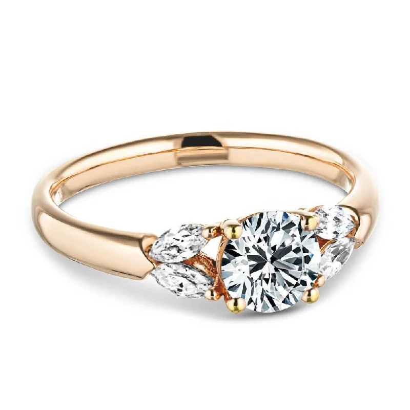 Harper Accented Engagement Ring