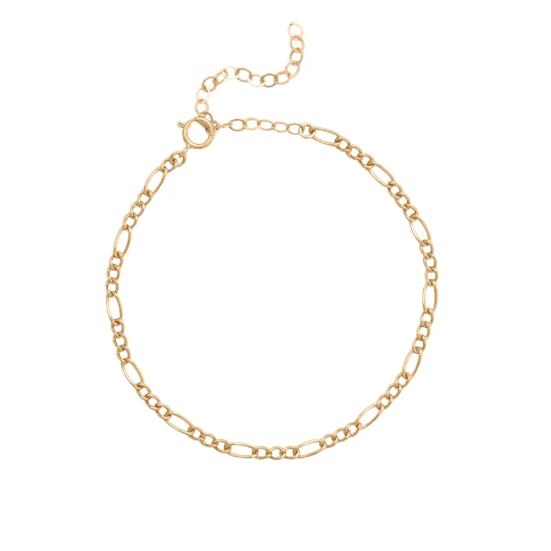 Large Figaro Chain Bracelet