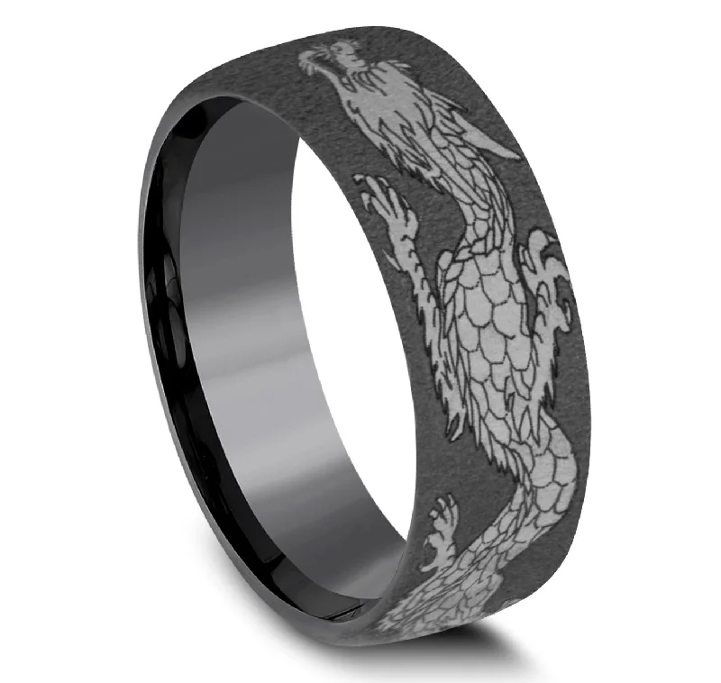 Benchmark Tantalum Dragon Design 7.5MM