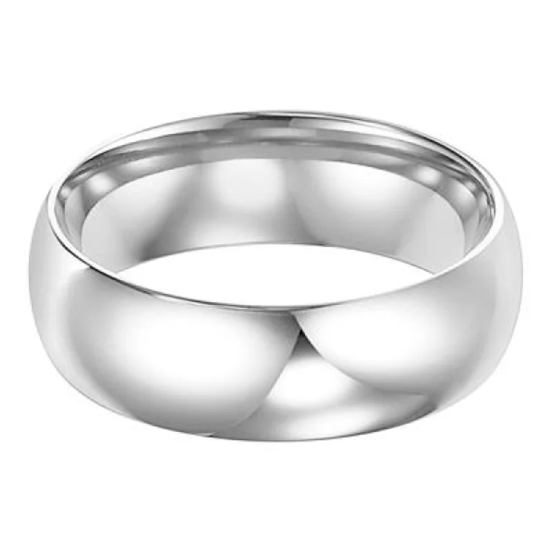 Men's 6mm Platinum Wedding Band