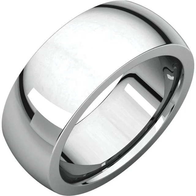 MEN'S PLATINUM 8MM HEAVY COMFORT FIT WEDDING BAND