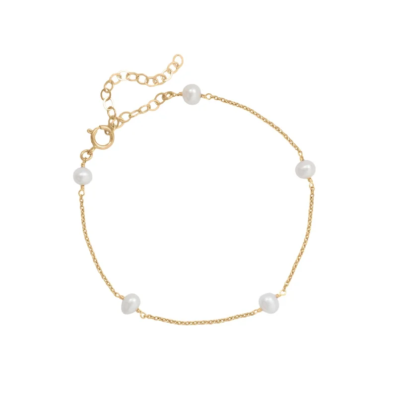 Modern Pearl Bracelet