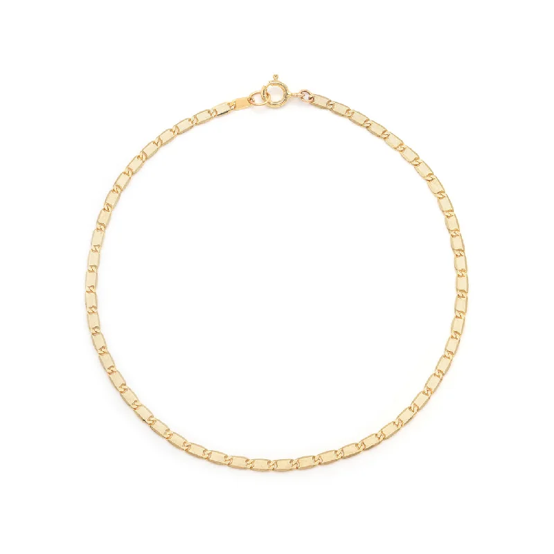 Nostalgia Chain Bracelet | Solid 14k Gold