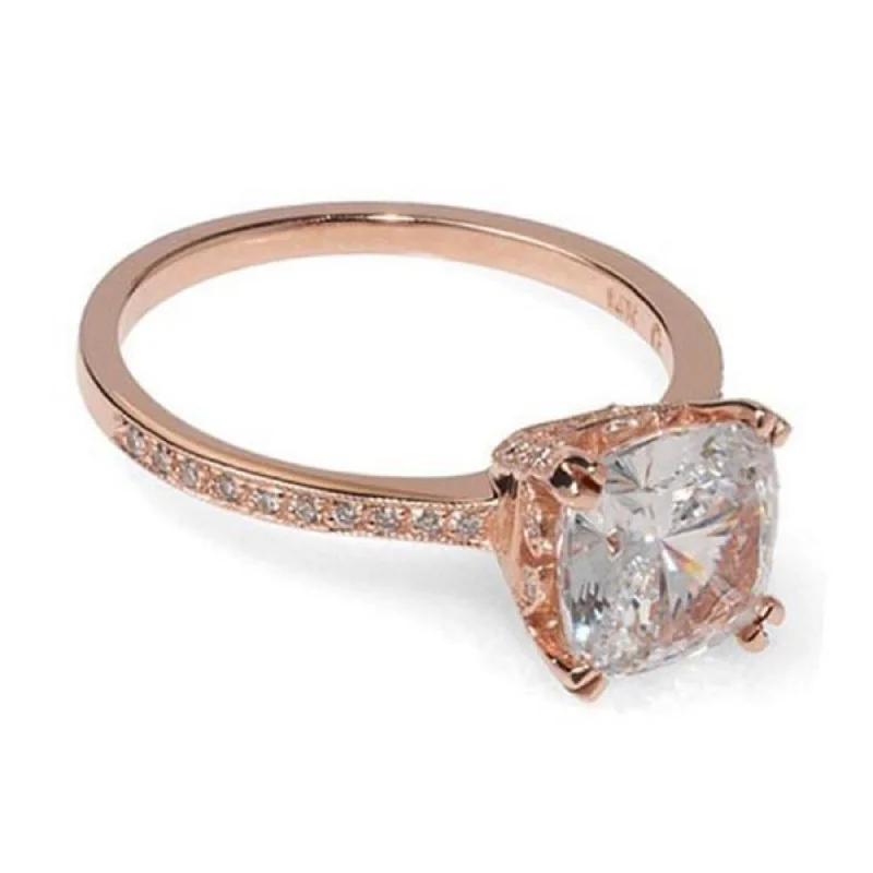 Rose Gold Engagement Ring