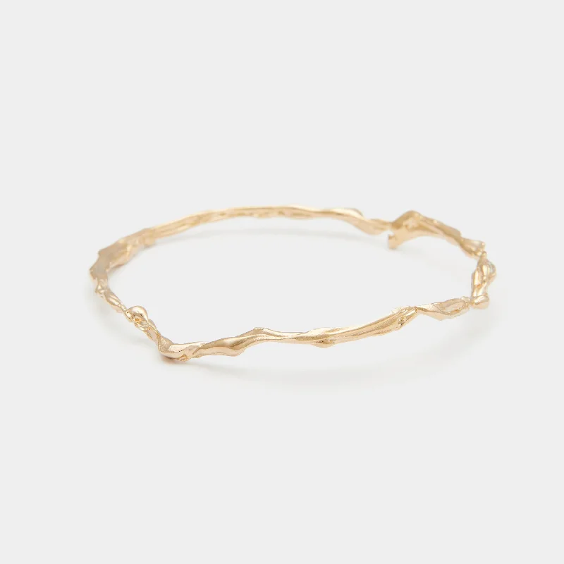 Terra Bangle in Gold