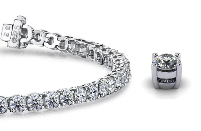 Timeless Dreams Diamond Tennis Bracelet with 4.43 ct.(finished) 2.7mm