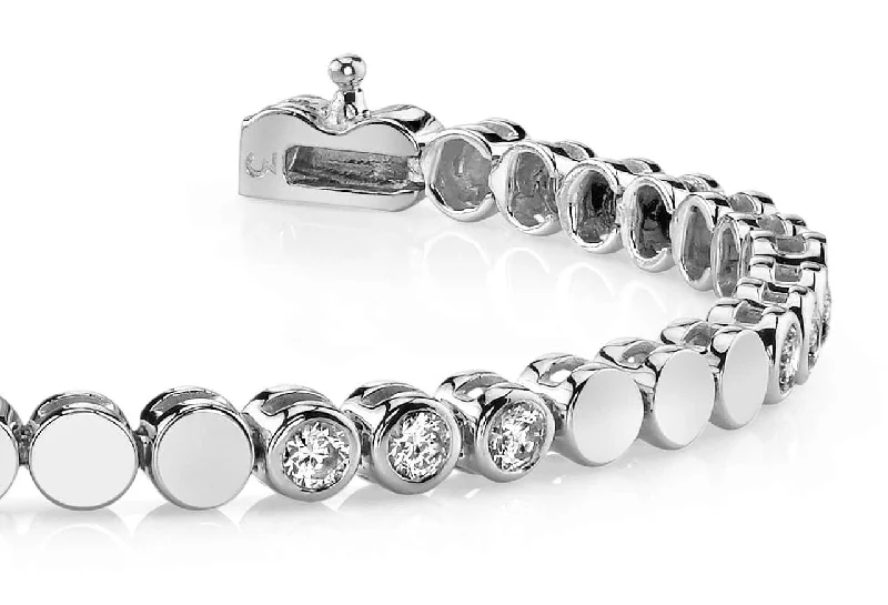 Triple Diamond Bracelet with 2.55 ct.(finished) 3.5mm